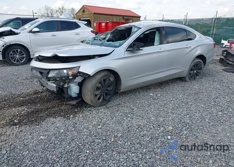 2018 Chevrolet Impala 1Lt from USA, damaged, VIN 1G1105S30JU111725